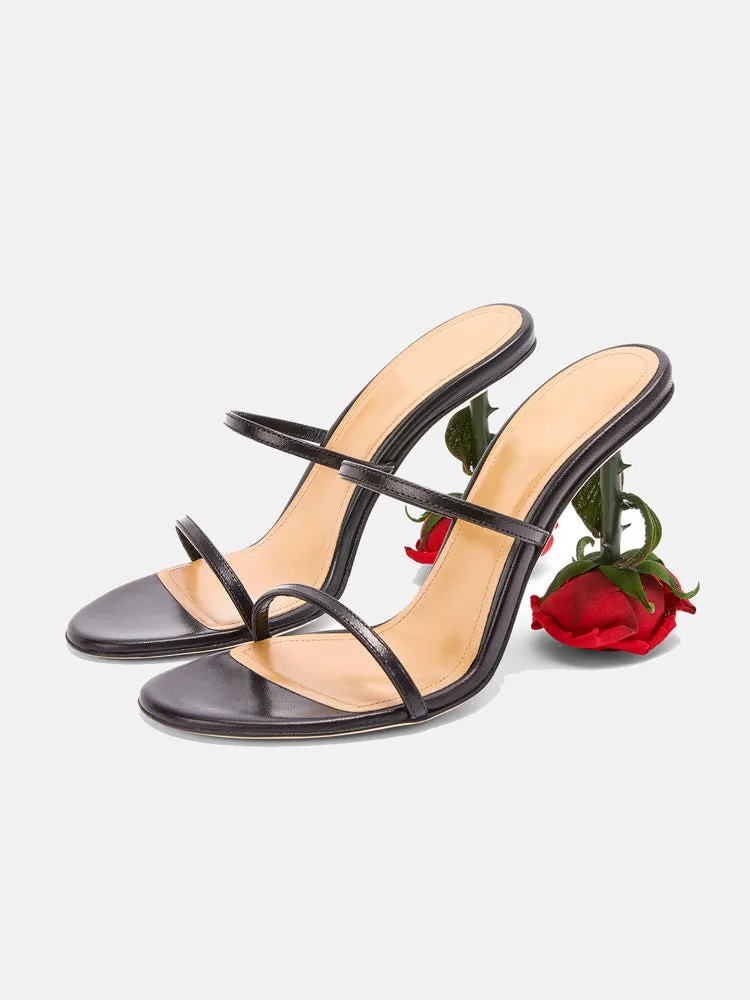 Amozae-Rose Heels Strap Sandals